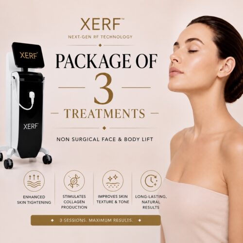 XERF Package of 3 Treatments — Non Surgical Face & Body Lift.